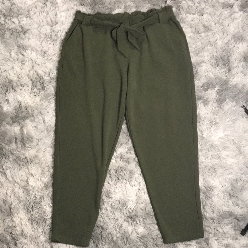 Green pants
